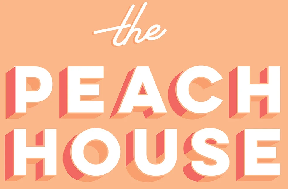 The Peach House Vertical Logo